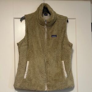 Patagonia Tan Teddy Vest